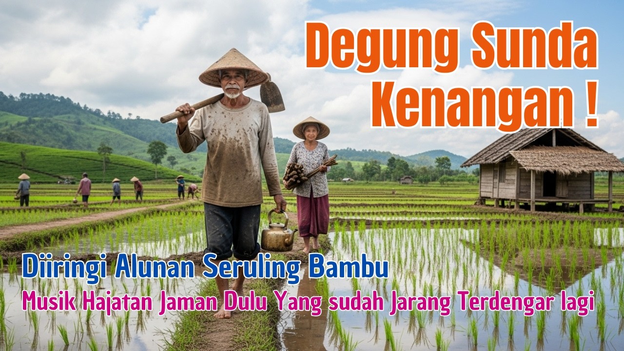 DEGUNG SUNDA KENANGAN MUSIK TENANG DIACARA HAJATAN JAMAN DULU YANG SUDAH JARANG TERDENGAR LAGI
