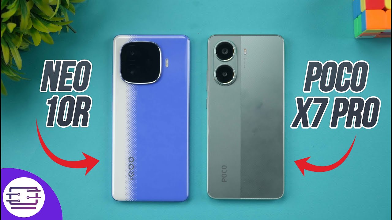 Сравнение скоростных тестов iQOO Neo 10R и Poco X7 Pro | AnTuTu | Geekbench