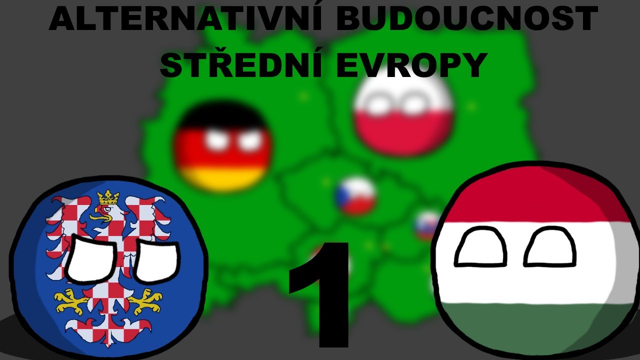 ALTERNATIVNÍ BUDOUCNOST Střední Evropy #1- Samostatná Morava | Countryballs CZ