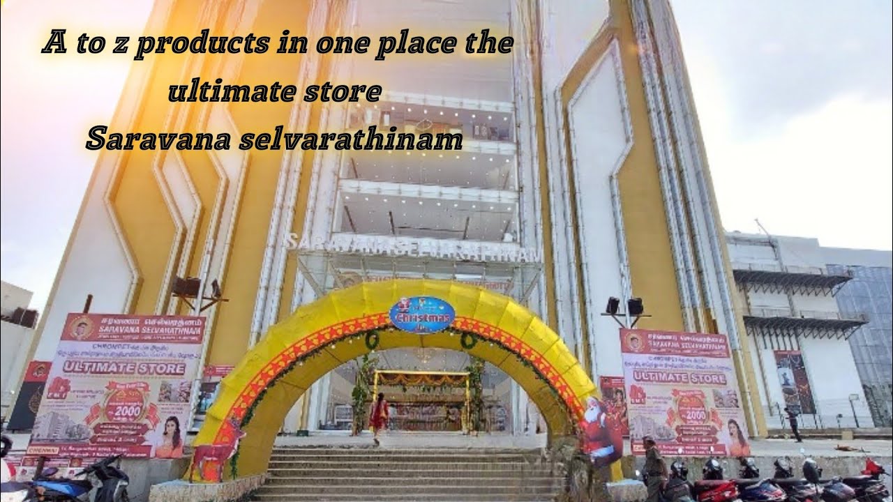 எல்லா பொருட்களும் ஒரே இடத்தில் the ultimate store saravana selvarathinam @sriramvlogs2864