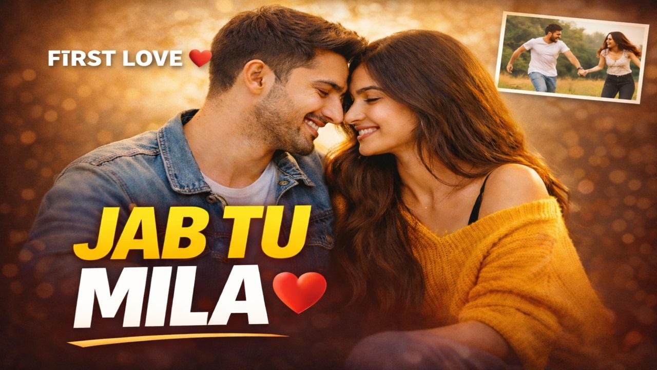 Jab Tu Mila ❤️ | Heart Touching Hindi Love Song | Romantic Love Story