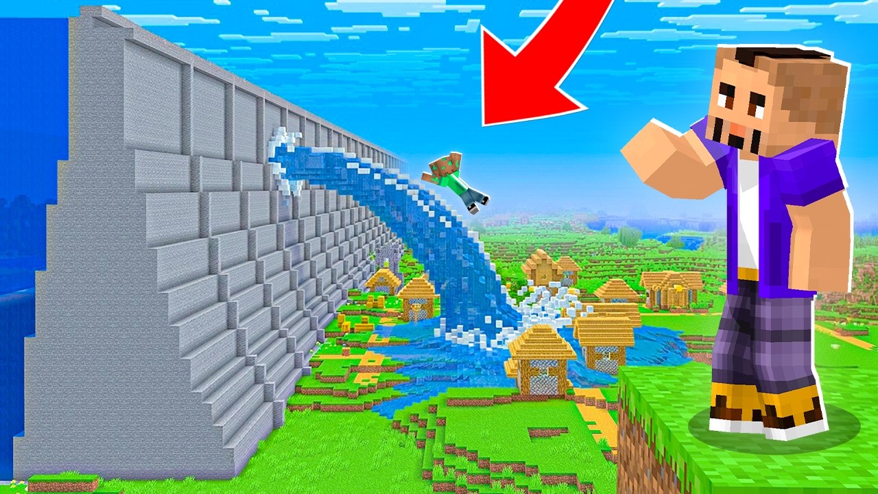 Todos Los TSUNAMIS de MINECRAFT en UN SÓLO VÍDEO!