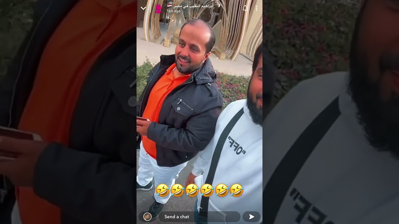 ابراهيم النقيب في مصر والتقائة باحمد بسيم ( التقاء المجانين) 🤣