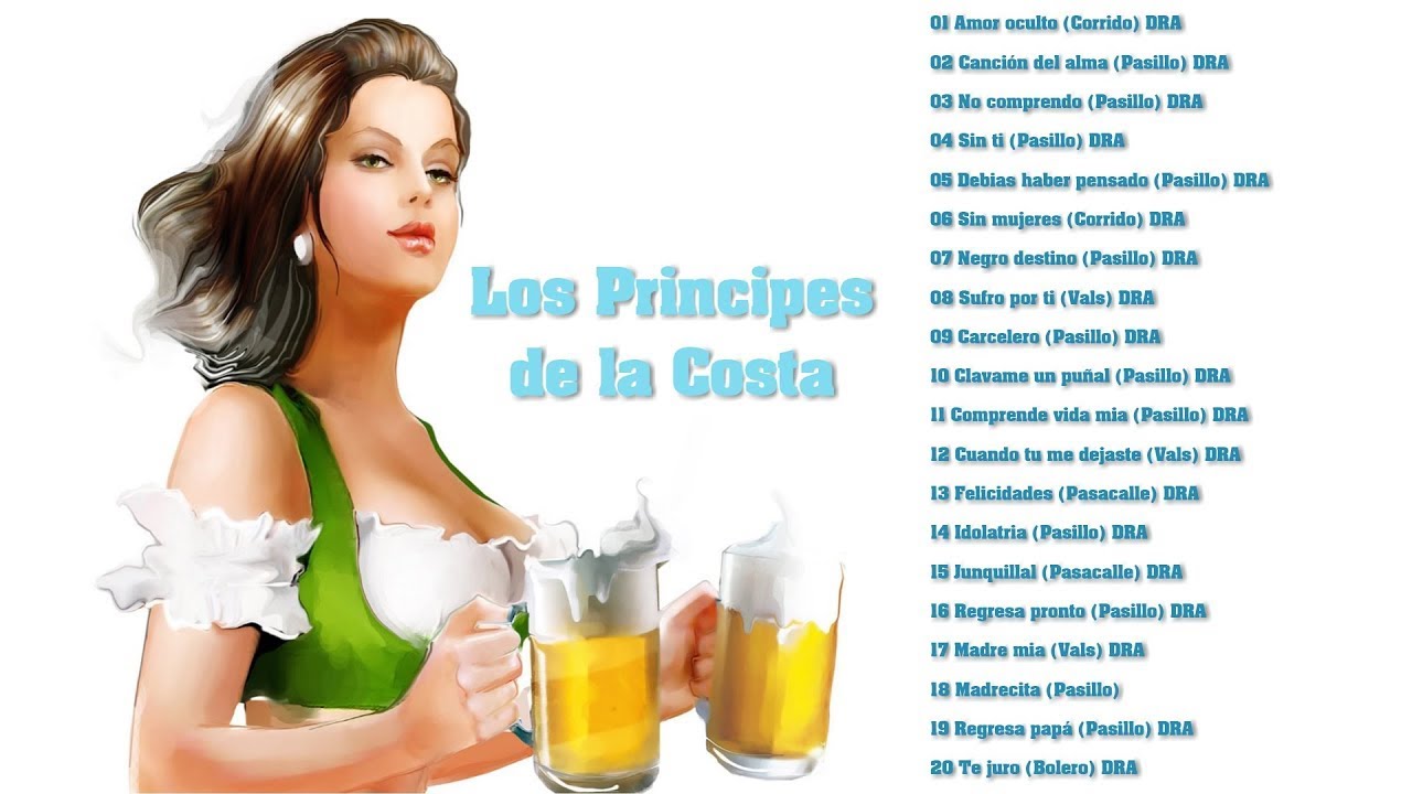 LA MUSICA ROCOLERAS ECUATORIANA MAS PEDIDA - Los Principes de la Costa