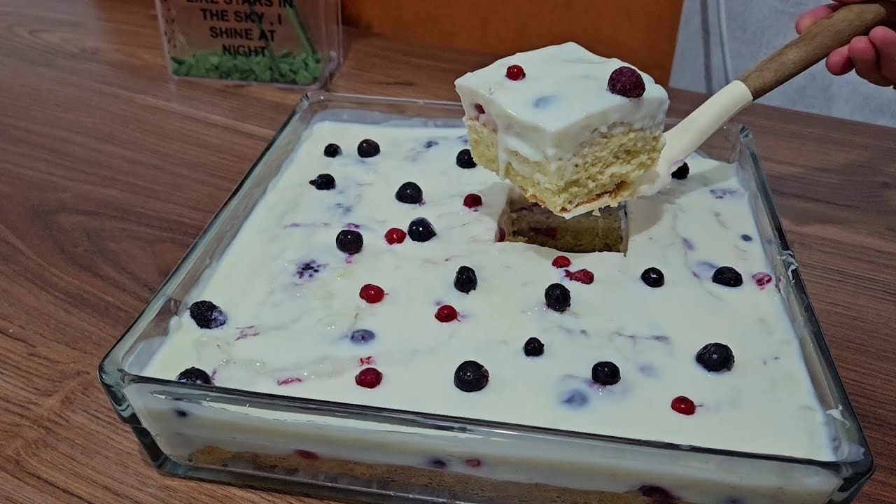 Denemeyen bin pişman!😻😻👌 Hafif frambuazlı pasta abone olup beğenirseniz çok sevinirim 🫶