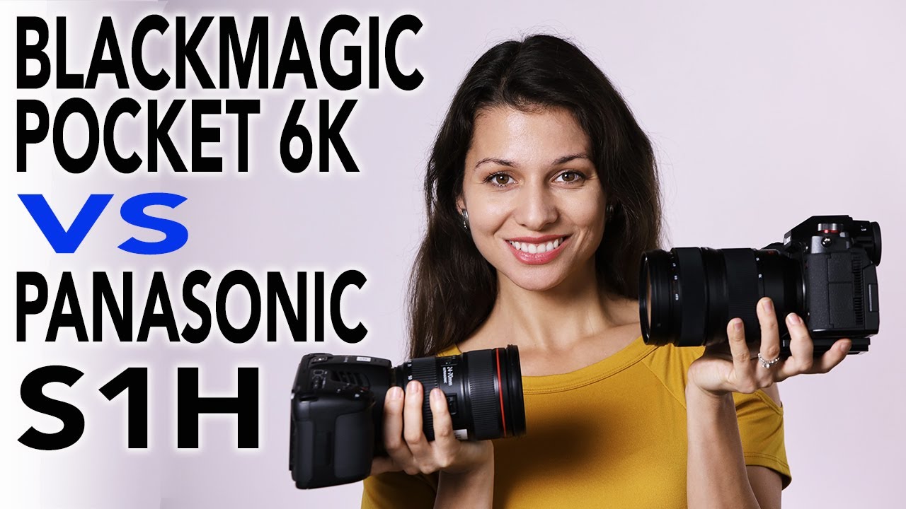 Blackmagic Pocket 6k VS Panasonic S1H #cameracomparison