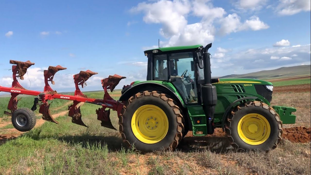 John deere 6140m + Alpler 4-16 dönerli