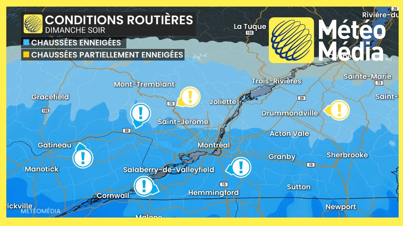 Bordée de neige pour débuter la semaine : tous les détails