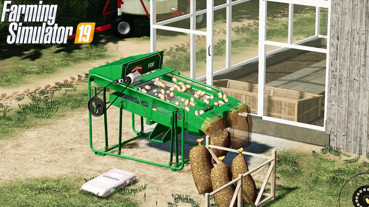 FS 19 | Potato greenhouse and potato sorter (tests)