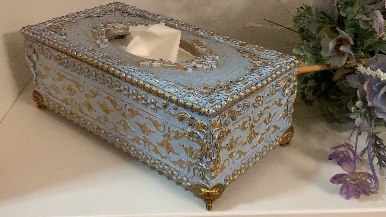 Baroque napkin holder. Салфетница в стиле барокко.