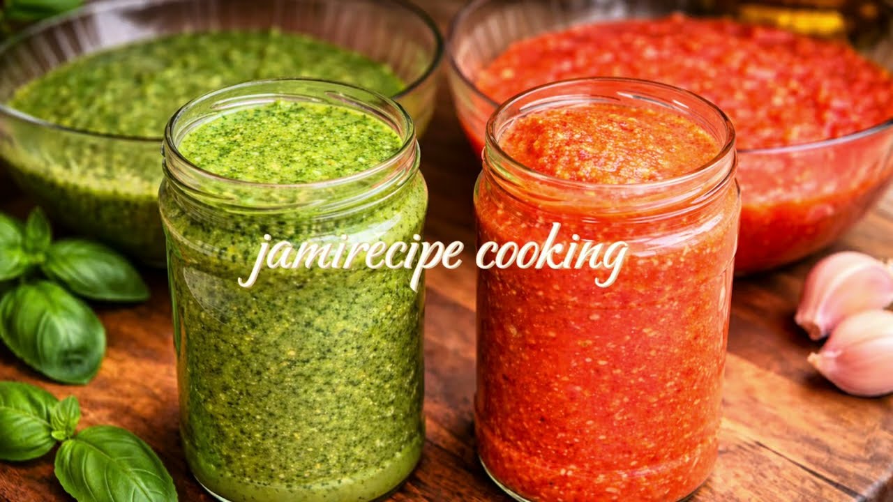 Secret of Green & Red Chutney Recipe  | How To Make Tasty Red and Green Sauce