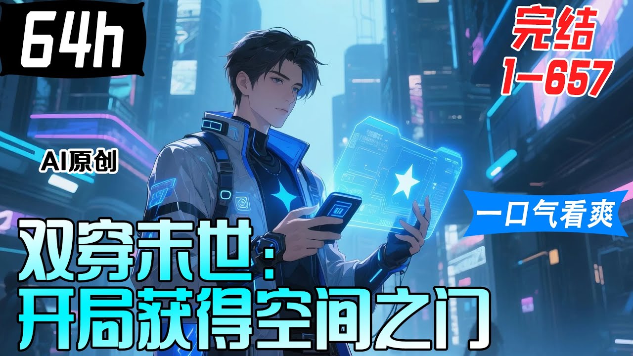 💥一口气看到爽《双穿末世：开局获得空间之门》完结合集1-657：穿末世！ 被綠投江獲空間門，藍星撿金狂賺，黑化復仇，美女環繞狂打臉！【AI原创】#漫画解说 #小新漫剪