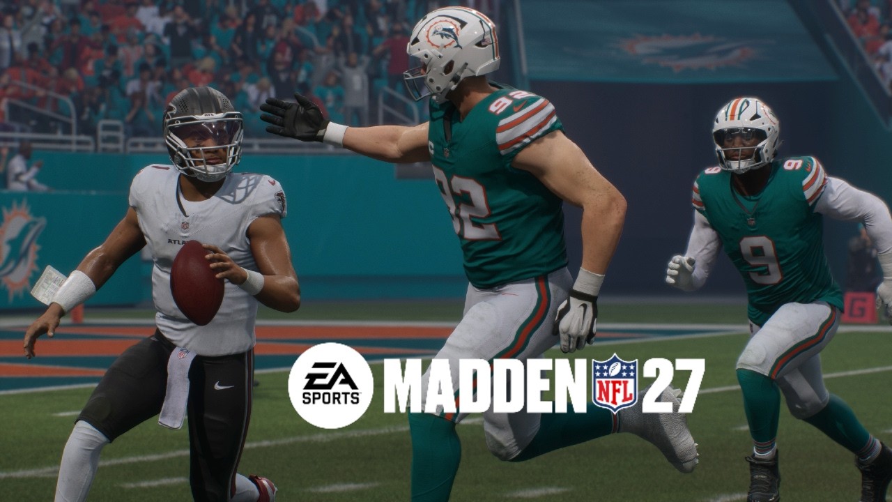 Геймплей Madden 27 &mdash; Фэлконс против Долфинс: полный матч с динамическим дождем (PS5)