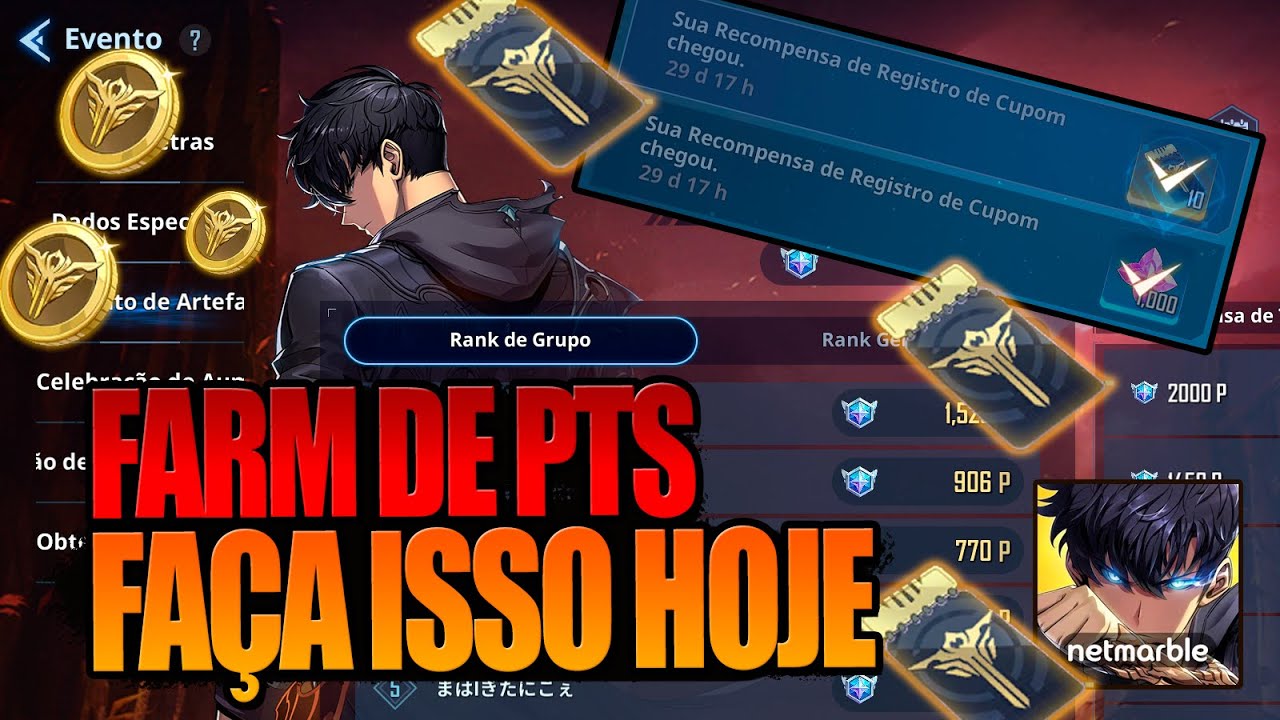 SOLO LEVELING ARISE  | FAÇA ANTES QUE MUDEM AS REGRAS! FARM DE GOLD E PONTOS + CODIGOS NOVOS