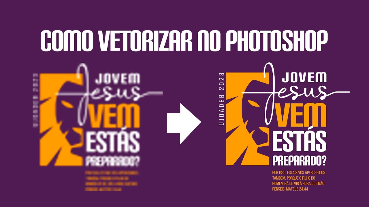 Como Transformar uma Imagem em Vetor no Photoshop