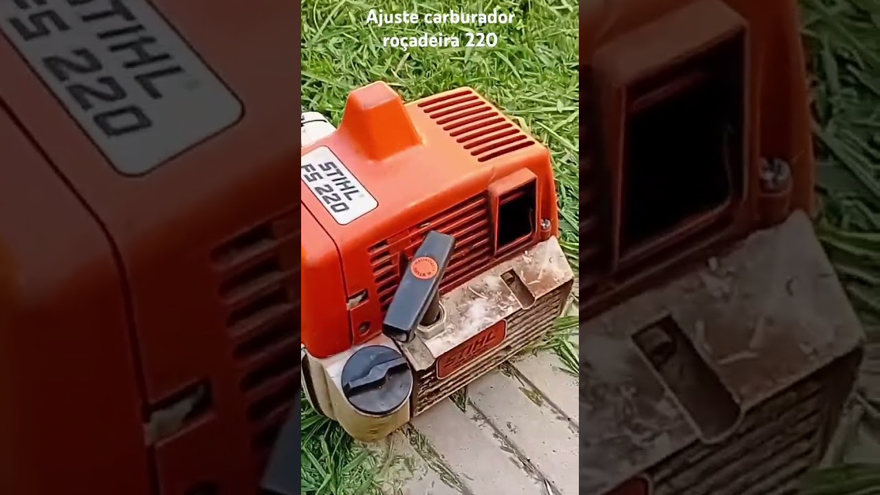 Regulagem Carburador - STIHL FS220