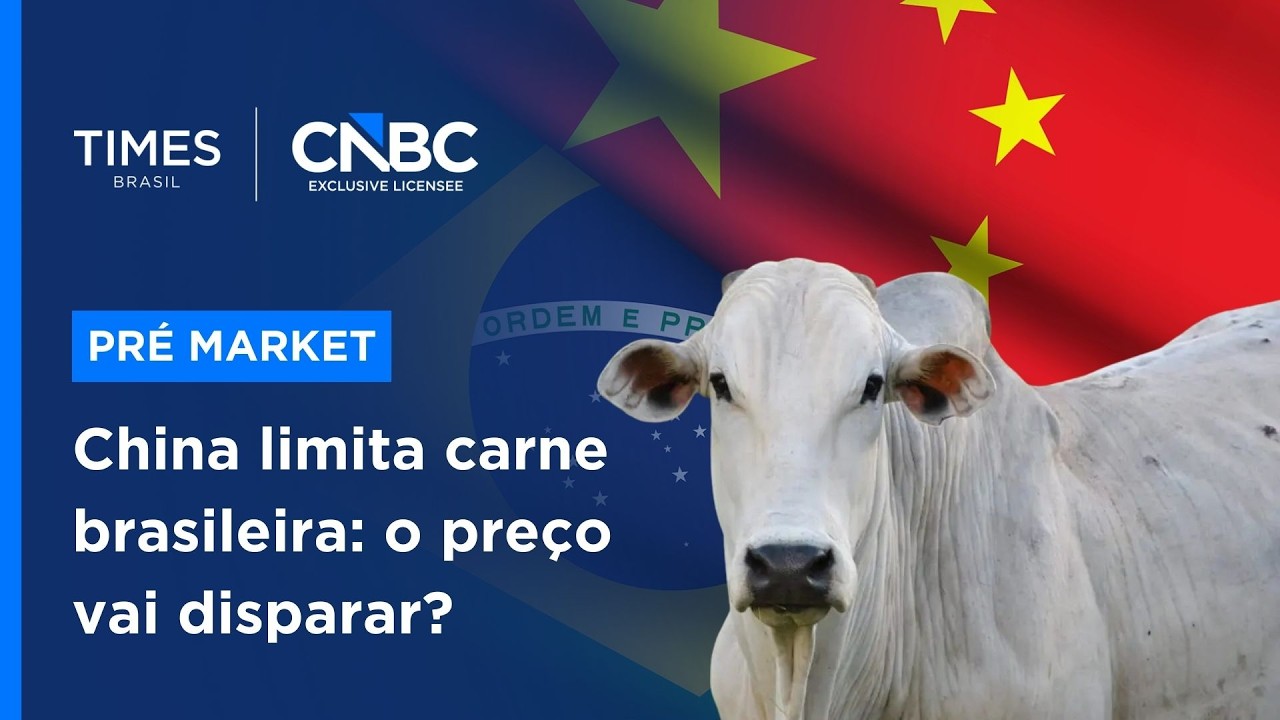 Cota da China para carne bovina acelera embarques e pressiona preço do boi no Brasil