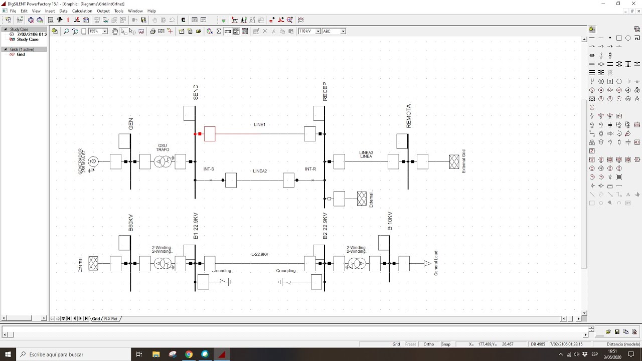 Coordinación de relés de sobrecorriente - SIEMENS 7S6001