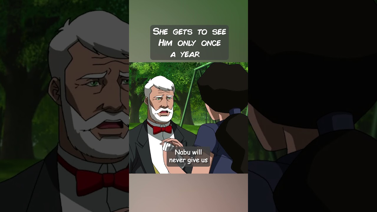 She sees him once A year | #zatanna #drfate #daddy  #youngjustice #youngjustice #ytshorts #dccomics