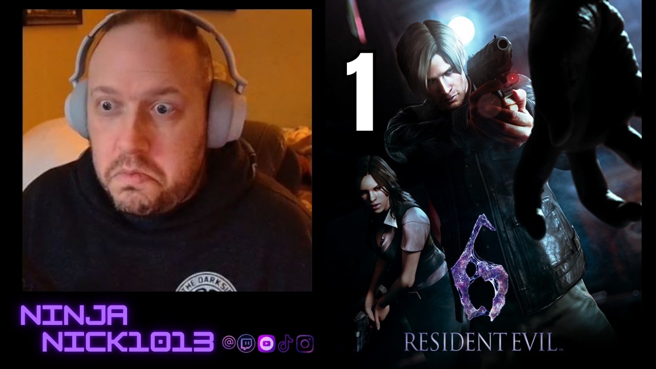 Resident Evil 6 Leon Campaign (Pt.1) | NinjaNick1013