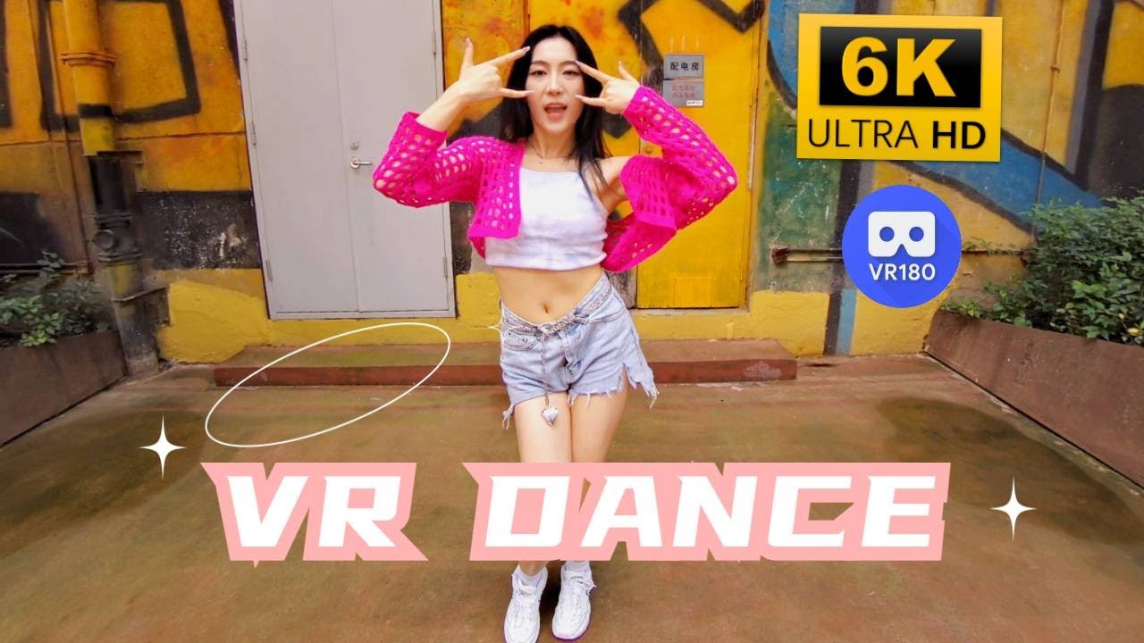 【VR180 6K】Do you like this dance? The feeling of youthful exuberance✨✨ | Calf App | Meta Quest