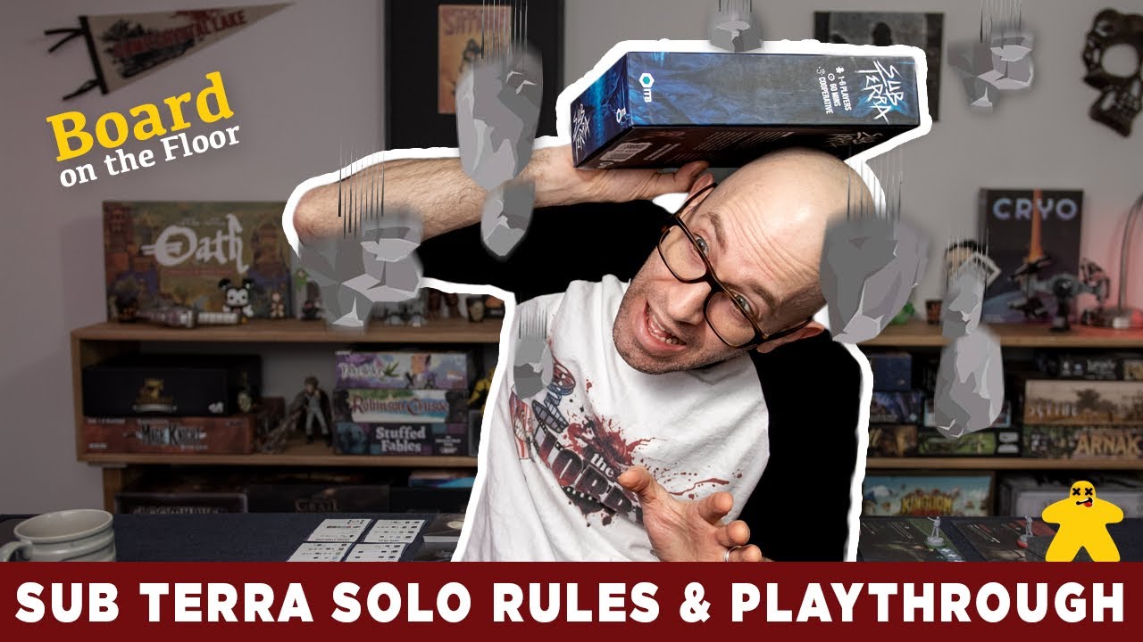 Sub Terra Board Game | Solo Rules and Playthrough