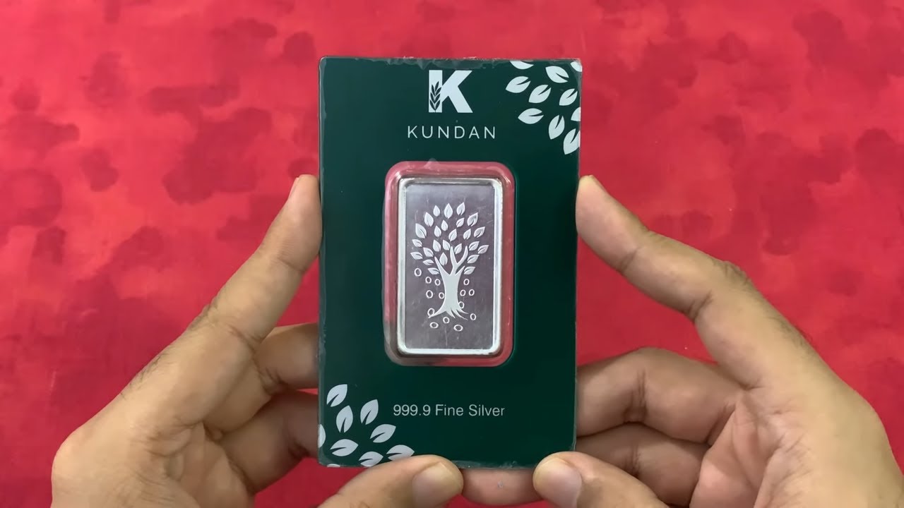 Kundan Refinery 50 Gram Silver Coin & Bar - AJIO Unboxing | Indian Bullionaire