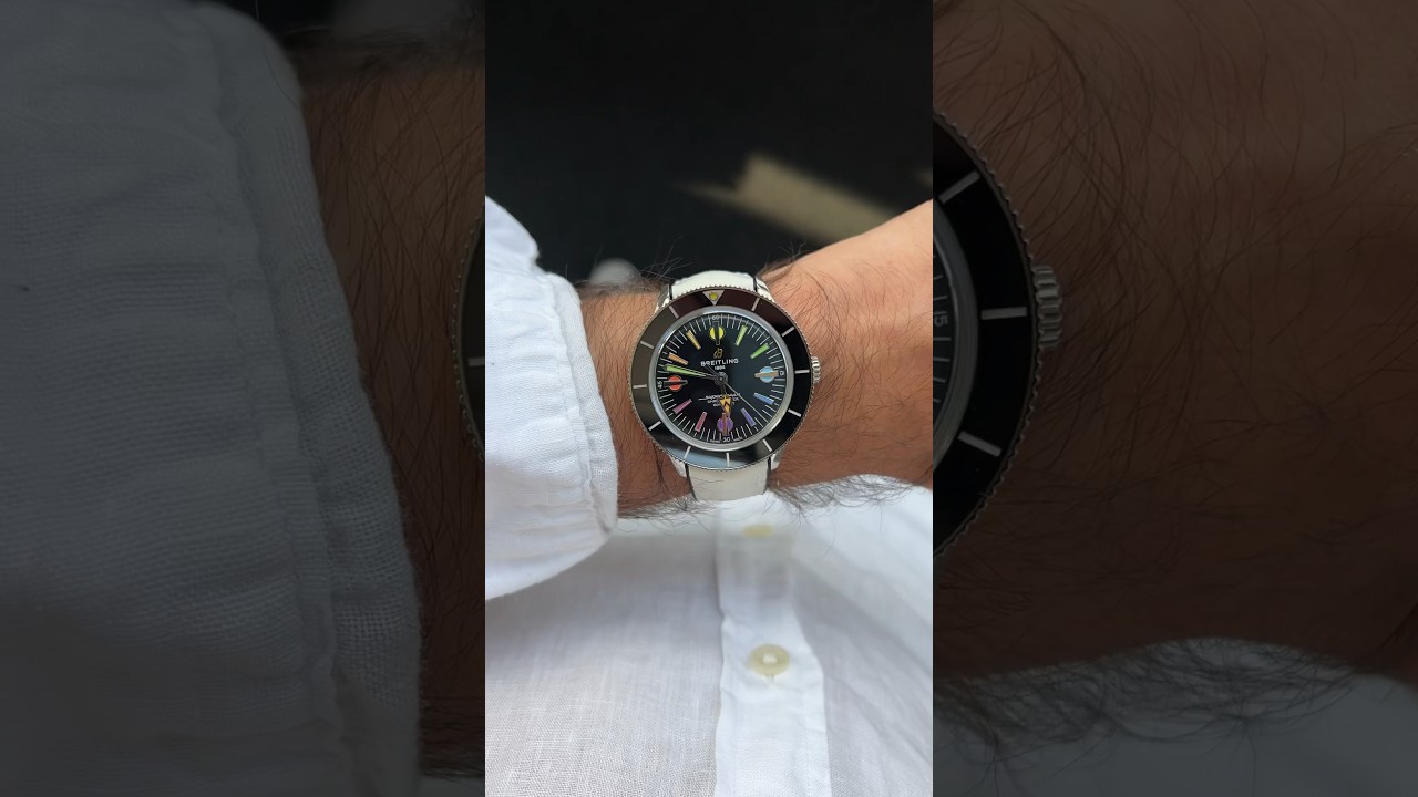 1 of 250 - super rare BREITLING watch 🤯🤯🤯