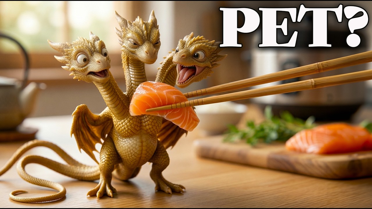 I Got a Pet King Ghidorah...