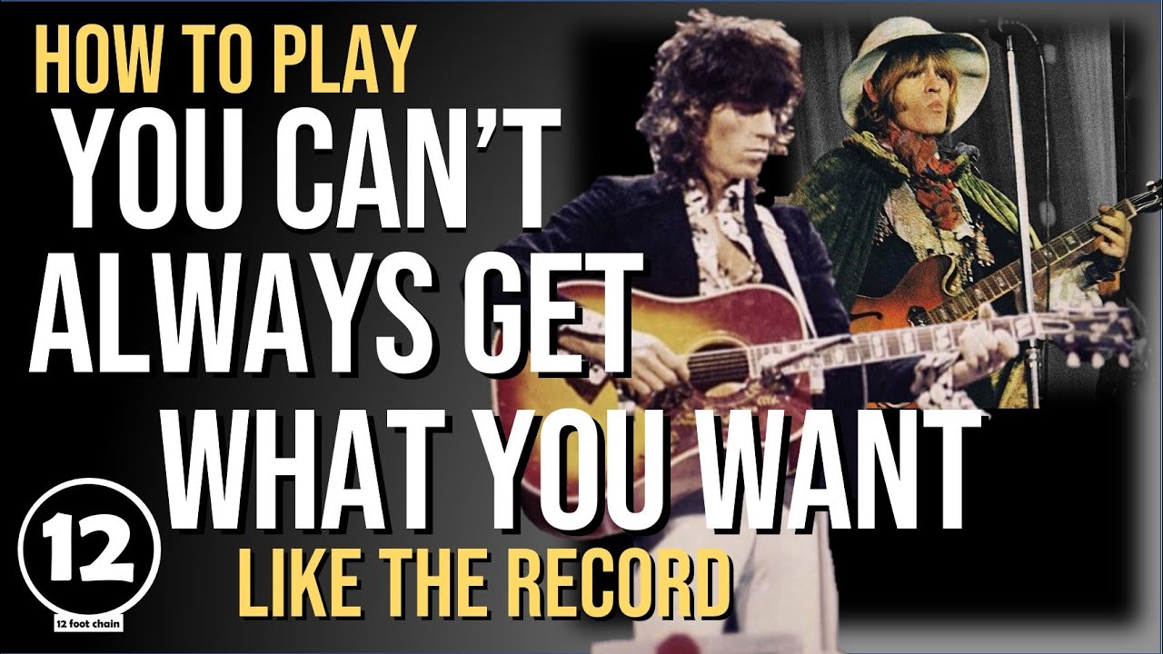 You Can't Always Get What You Want - The Rolling Stones | Guitar Lesson