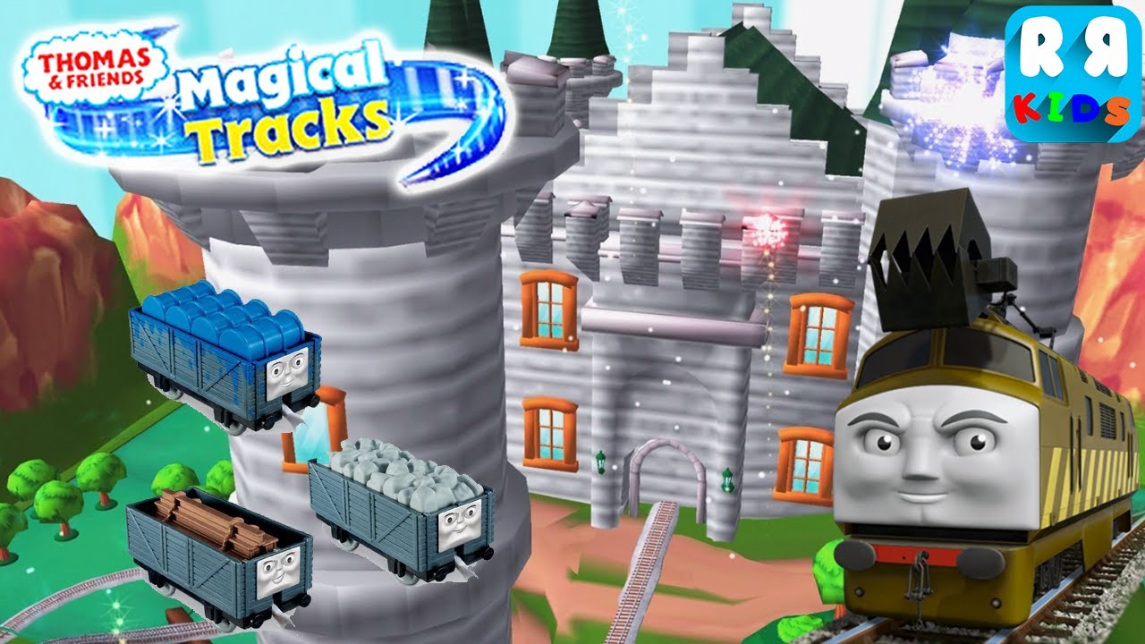 Diesel 10 Find 3 Troublesome Truck | Thomas and Friends: Magical Tracks - Kids Train Set