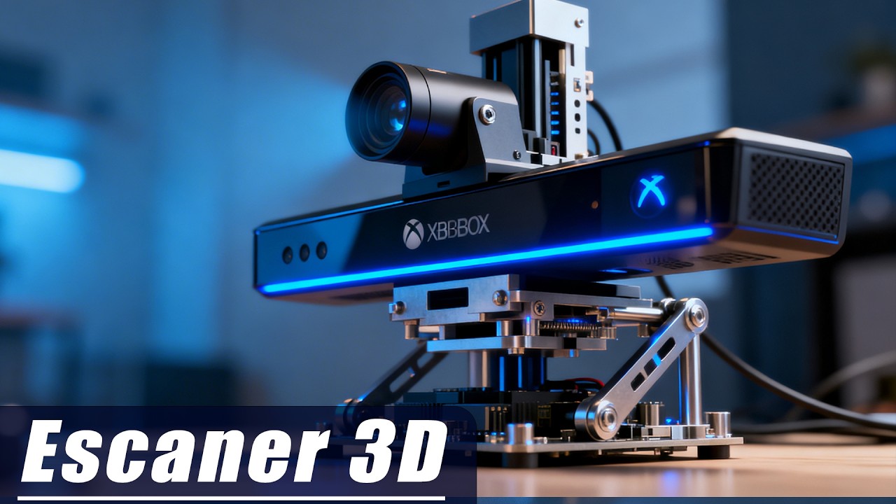 Convierte un Kinect en un Escáner 3D — Proyecto Reciclado ÉPICO!