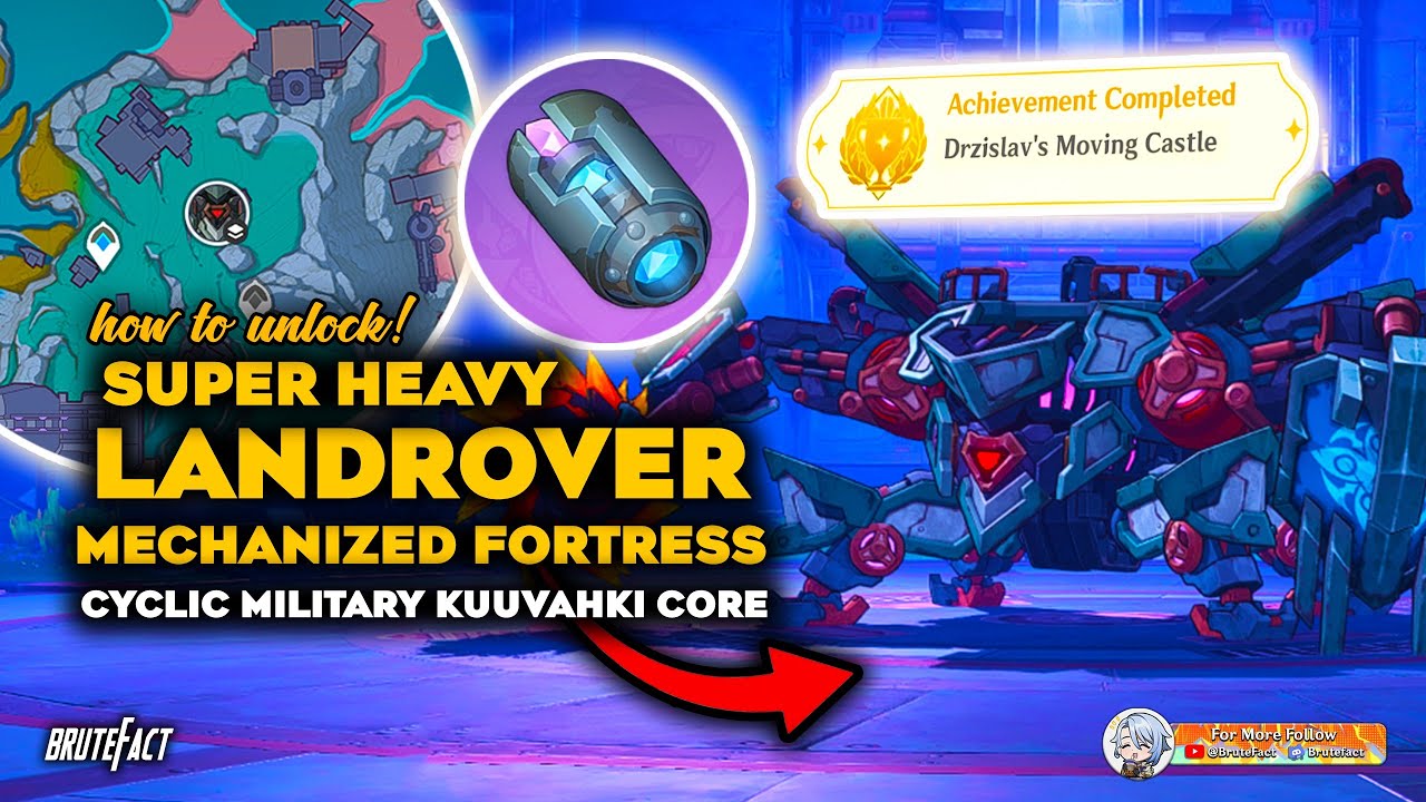 Как получить Super Heavy Land Rover: Mechanized Fortress со скрытым достижением | Genshin Impact 6.2
