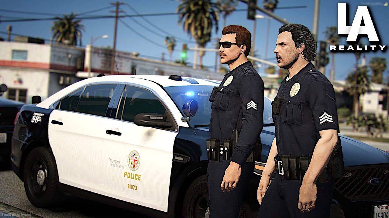 Gang Enforcement Detail in Realistic GTA 5 RP