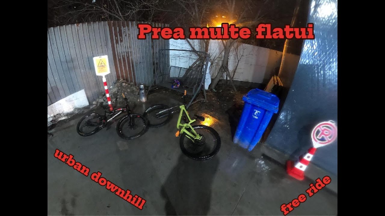 prea multe flaturi, urban downhill, free ride