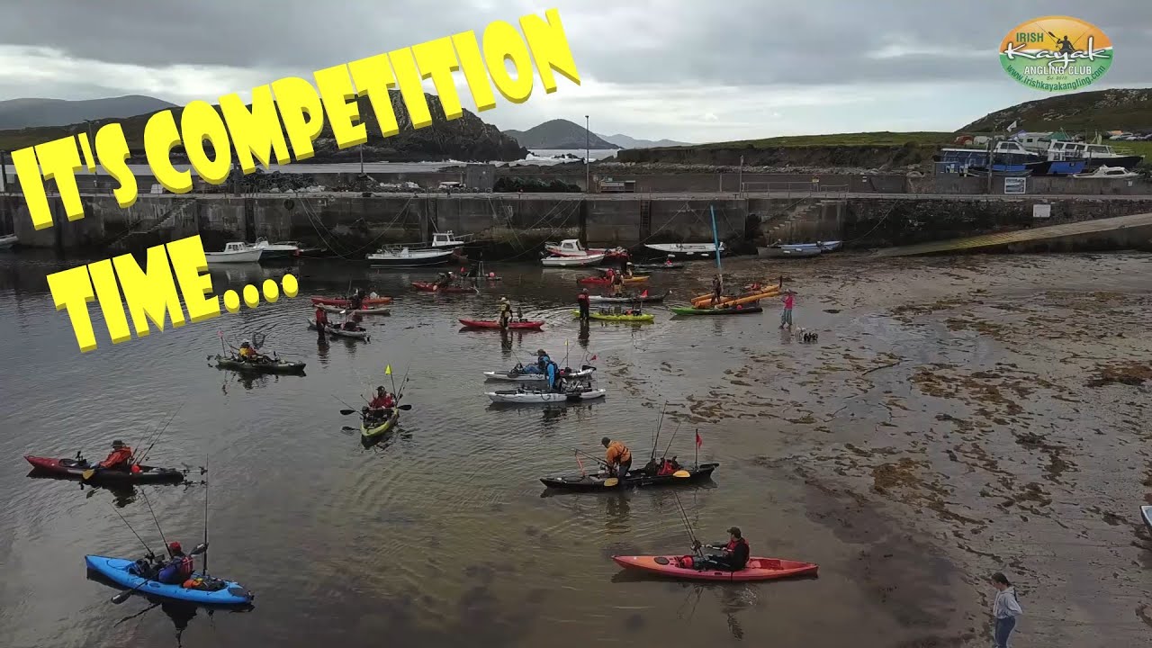 Irish Kayak Angling Club Competition - Fishing Competition Ballinskelligs