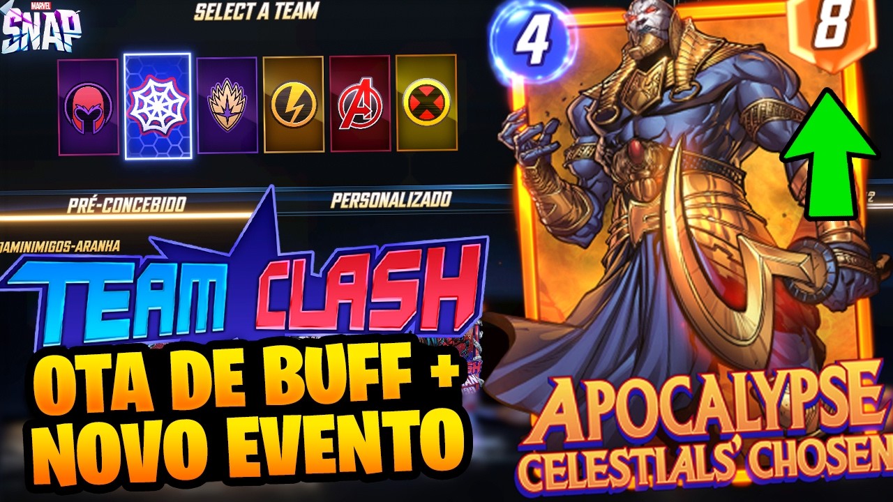 **URGENTE** OTA E EVENTO COMBANDO LINDAMENTE, VEJA OS MELHORES DECKS |Marvel Snap
