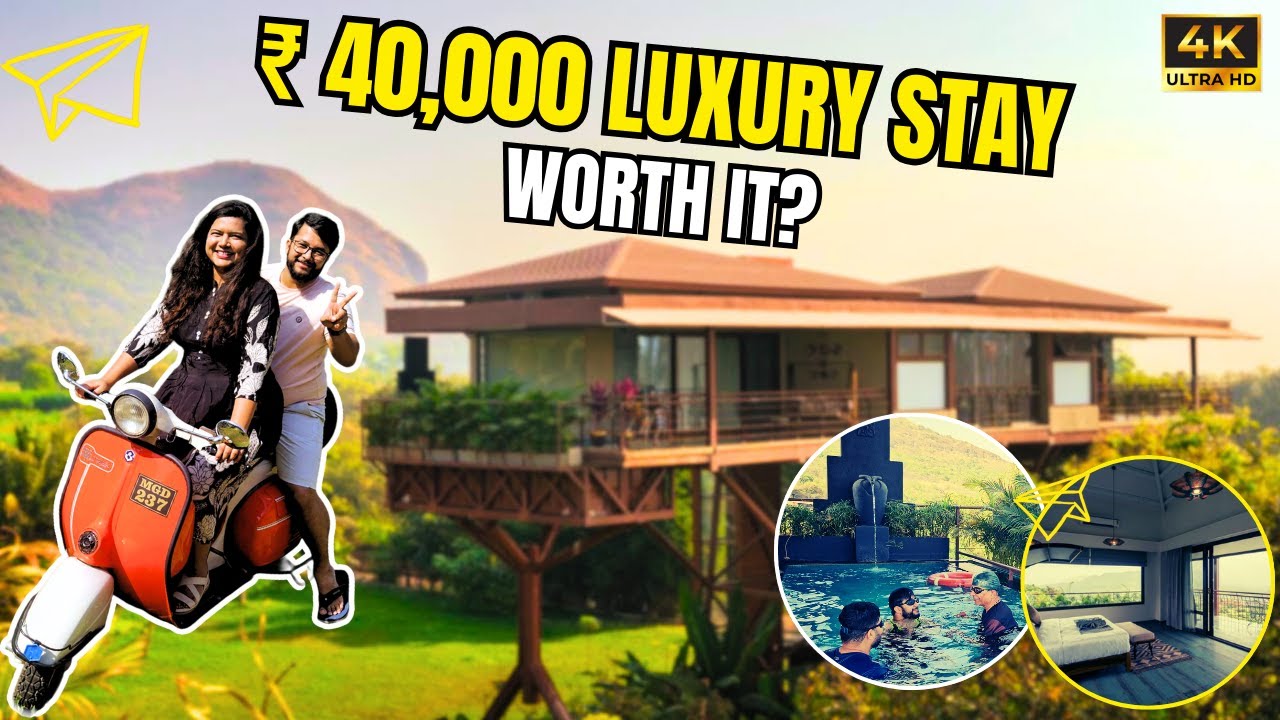 Is this the MOST LUXURY Resort near Pune & Mumbai? 🏔️ (₹40,000 Stay Worth It?) 😱