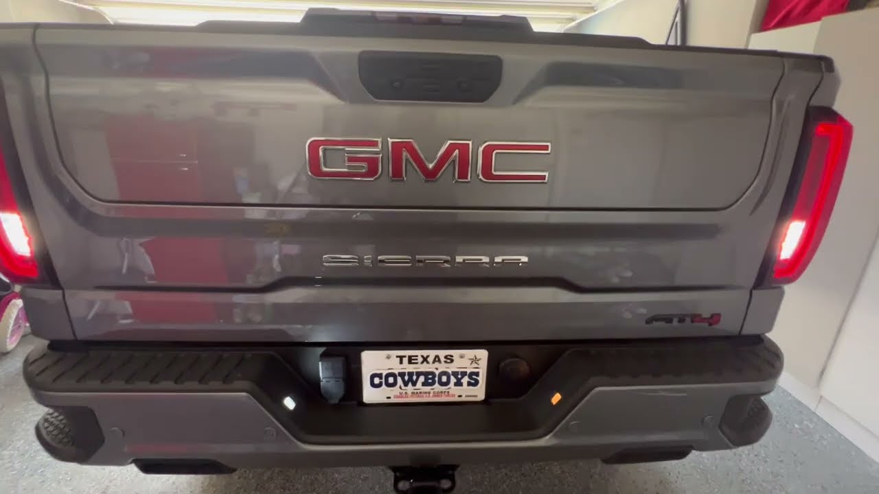 Светодиодные лампы подсветки номерного знака для GMC AT4 2021 года