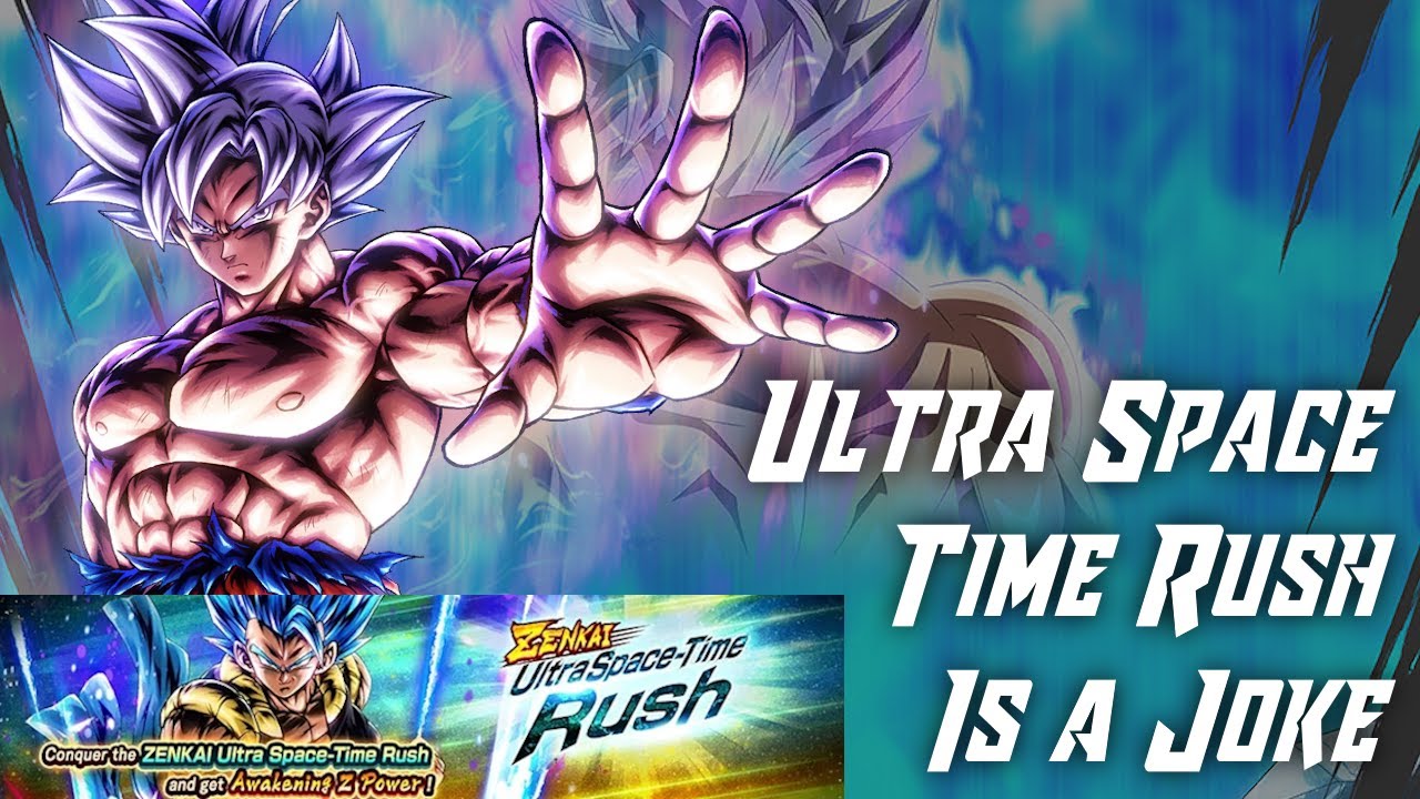 Zenkai Ultra Space Time Rush is a Joke in Dragon Ball Legends