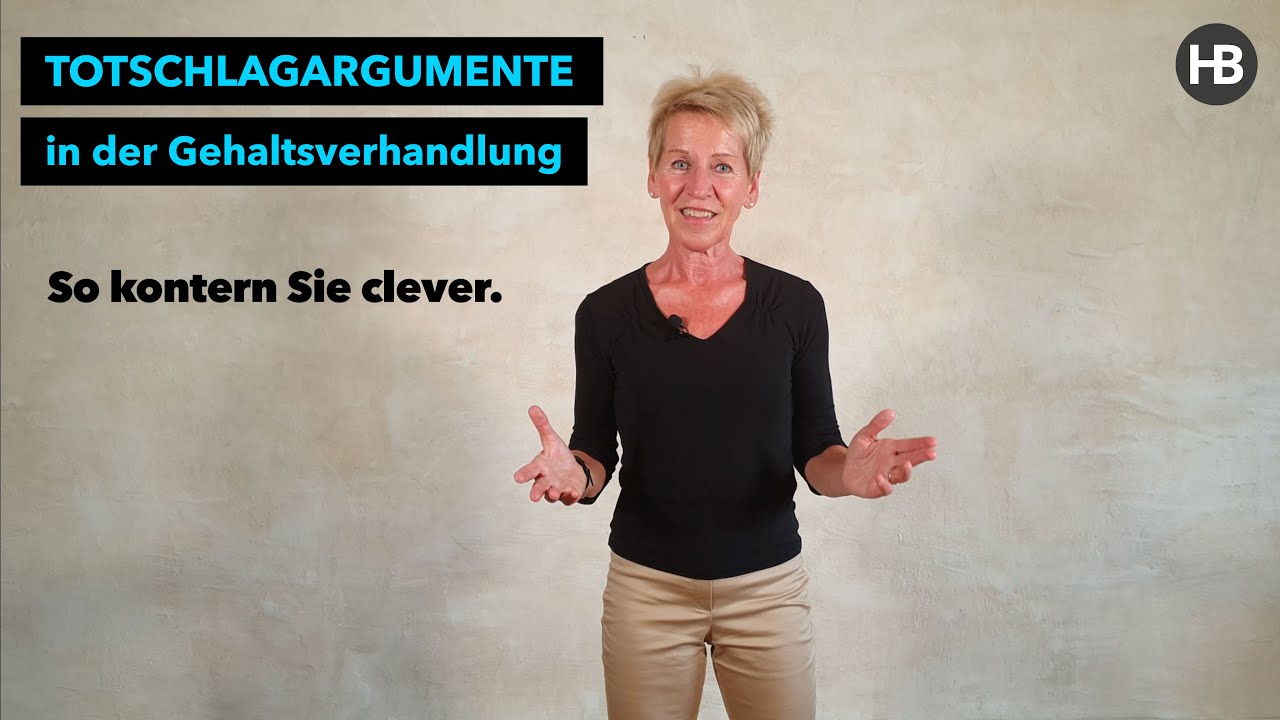Totschlagargumente in der Gehaltsverhandlung &ndash; So kontern Sie clever