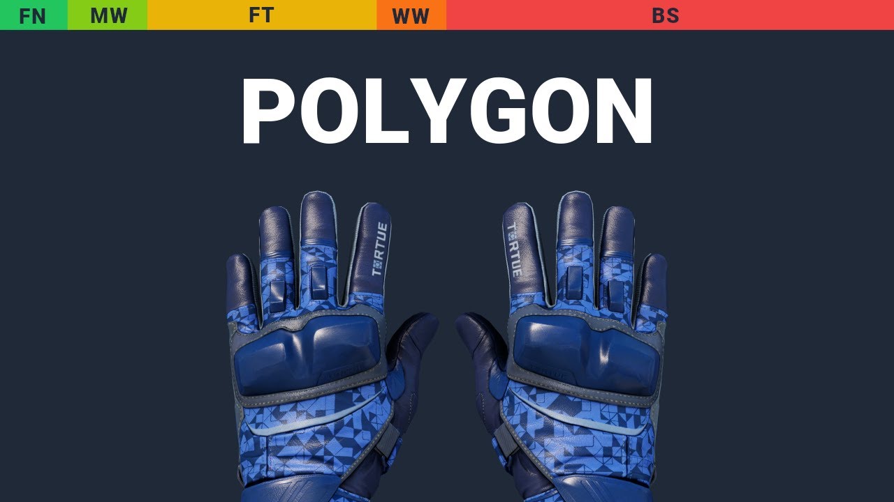 Moto Gloves Polygon - Skin Float And Wear Preview