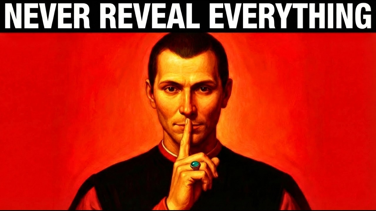 Nobody Can Hold You Back, Break You, or Stop You (Machiavelli's Dark Psychology)