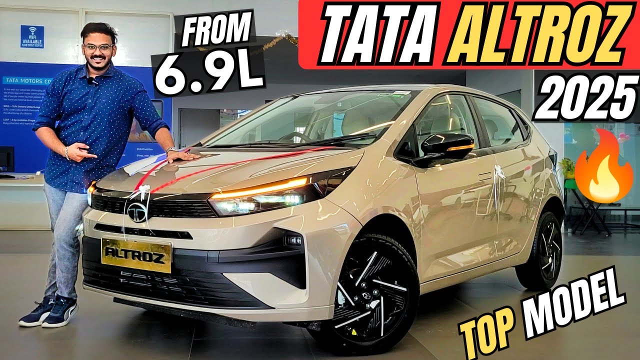 ПОКА, БАЛЕНО😱🔥ТАТА АЛТРОЗ 2025 ТОП МОДЕЛЬ🔥Тата Альтроз 2025 Новая Модель🔥Альтроз Выполнено +S Мод...