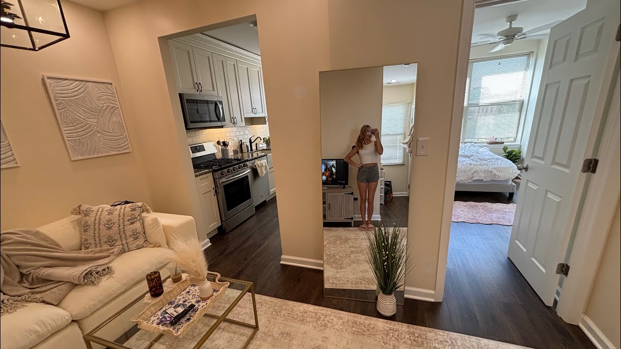 ASMR Apartment Tour 🎉 Lofi Whispering and Tapping