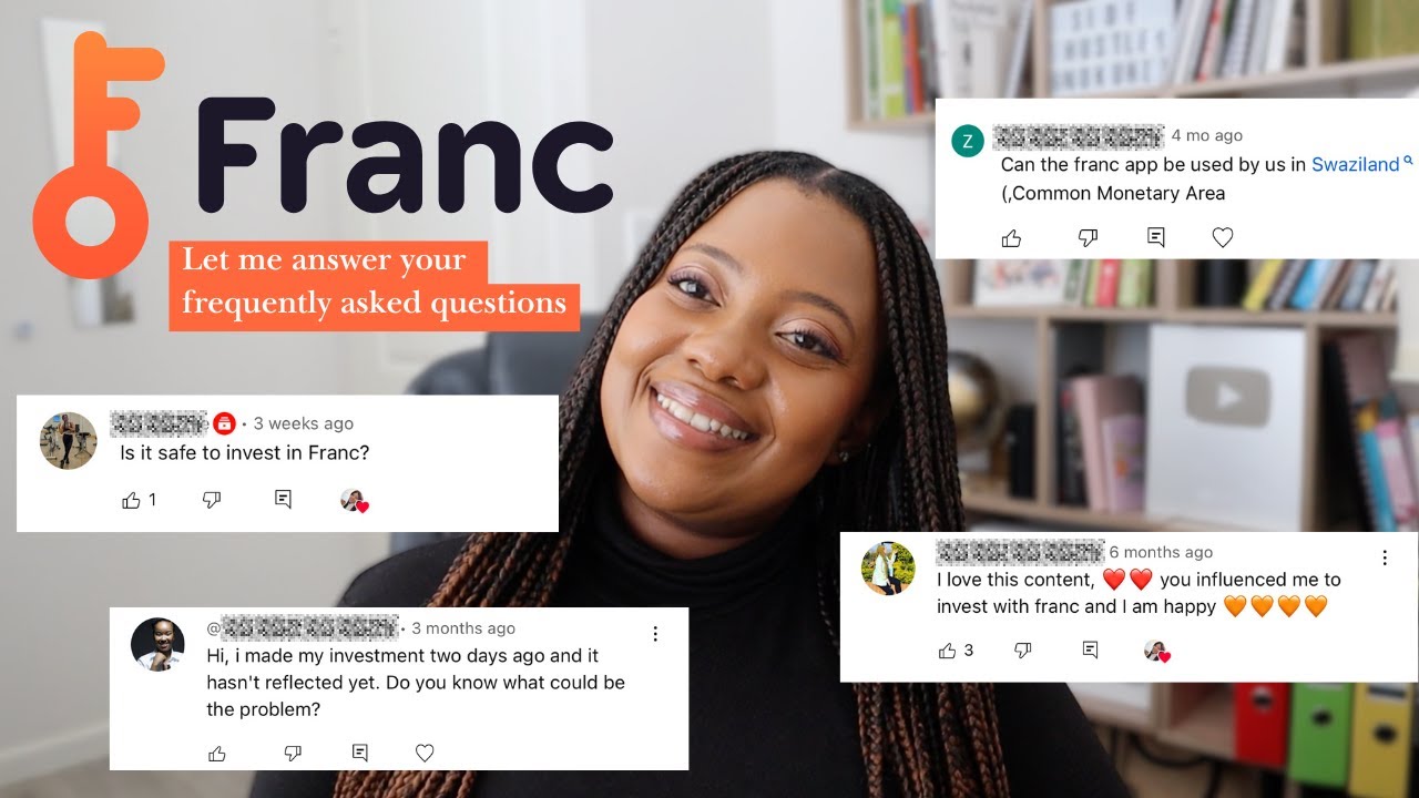 Franc QnA 🧡 | Is it safe? Where did my money go? | Saving and Investing in South Africa