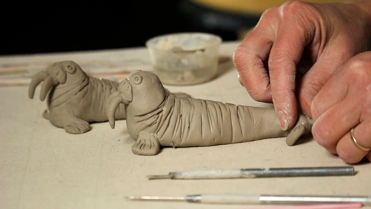 How to Sculpt a Walrus With Clay Video Lesson