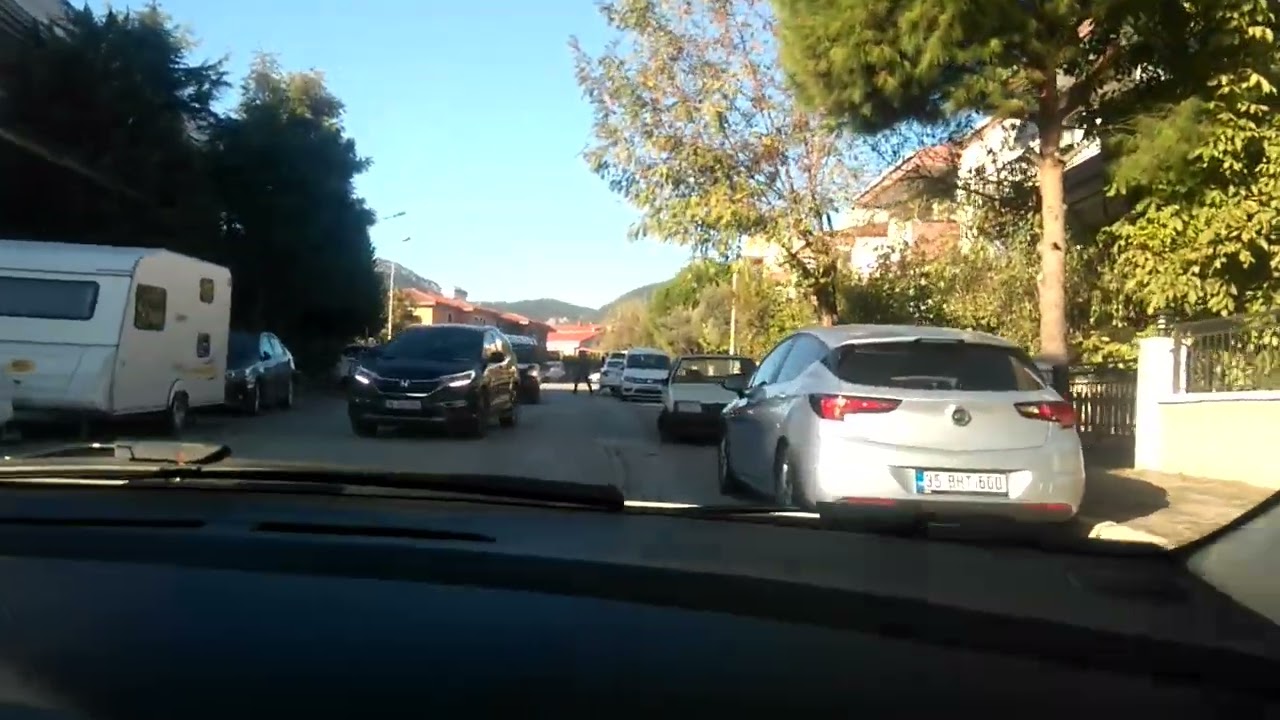 İzmir Gaziemir sürücü kursları sınav parkuru...