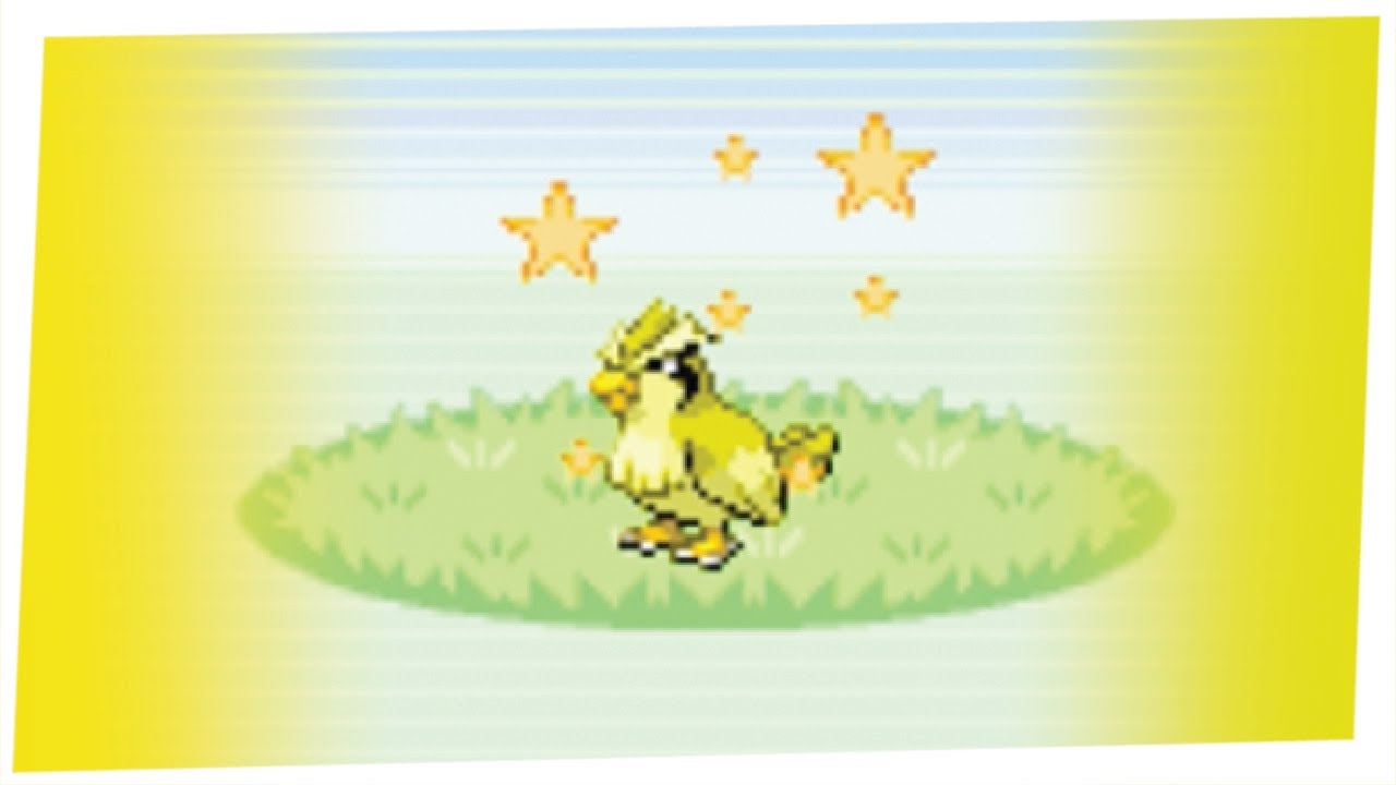 Live Shiny Pidgey after 5,235 REs in FireRed! [NQ #2]