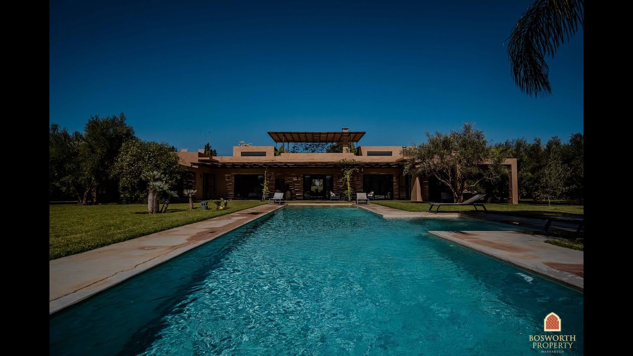 Luxury Villa For Sale Marrakech Ourika Road